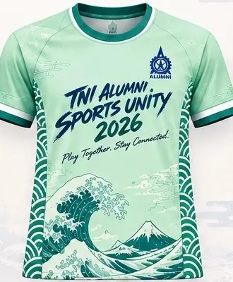 เสื้อแข่งขัน GREEN TEAM TNI ALUMNI SPORTS UNITY 2026 (ภาพจำลองการออกแบบ)